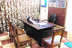 Clinic patient waiting area