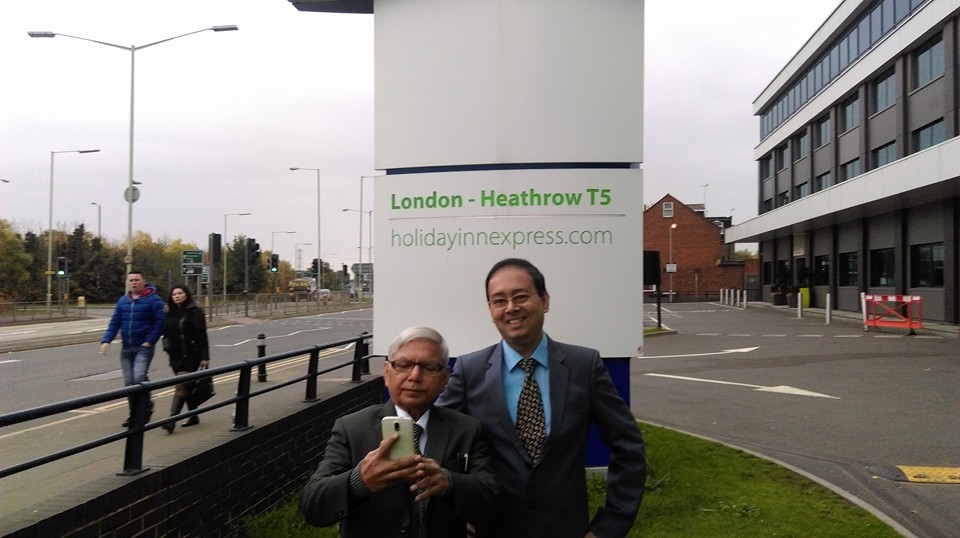 Dr. Souparno Bose during London visit